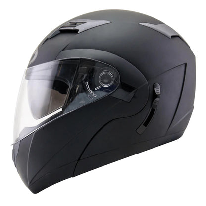 Kyscn00X6 KYT Convair Flip UP Helmet | Matt-Black