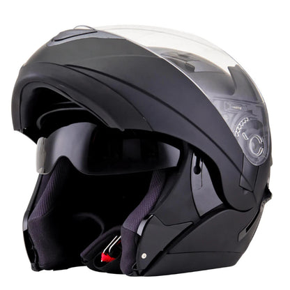 Kyscn00X6 KYT Convair Flip UP Helmet | Matt-Black