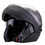 KYSCN00X6 KYT CONVAIR FLIP UP HELMET | MATT-BLACK