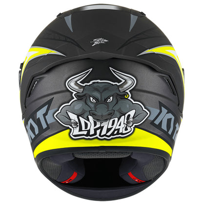 Kysnf0034 NF-R Mindset Helmet | Matt Athracite-Yellow