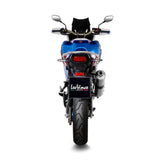 LV FULL SYST | LV ONE EVO | STAINLESS | CRF 1000 L AF TWIN / ADV SPORTS '18>'19 (fits w orig. pann)