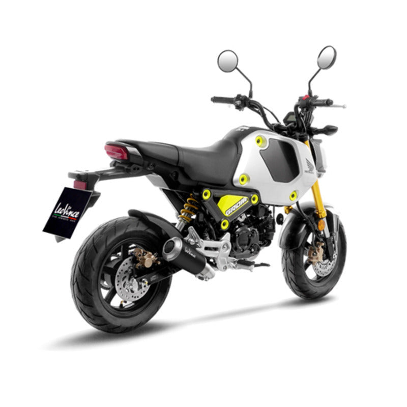 LV FULL SYST | LV-10 | STAINLESS BLACK | MSX 125 / GROM '21> $#$