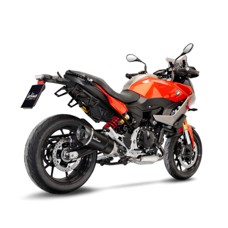 LV SLIP-ON + L PIPE A | FACTORY S | CARBON | F 900 R / XR '20> (fits w orig. center stand)