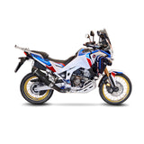 ###_SUPERSEDED_BY_ LVSO14355EBU_### | LV SLIP-ON A | LV ONE EVO | STAINLESS BLACK | CRF 1100 L AF TWIN/ADV SPORT/DCT '20> (Fits w orig. pann)