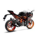 LV SLIP-ON A | LV ONE EVO | STAINLESS BLACK | KTM RC125 / RC390 '22>