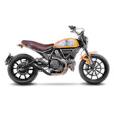 LV SLIP-ON | LV-10 | FULL BLACK STAINLESS | MONSTER 797 '17>'20 / SCRAMBLER 800 '15>'20