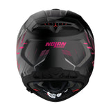 NHN808079 N80-8 FULL FACE TURBOLENCE | FLAT BLACK-PINK (79)