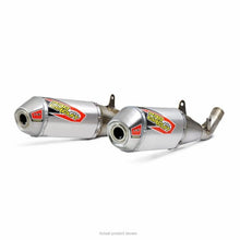 CRF450 R/RX 19-20 T6 Slip ONS | Dual Stainless Silencers, Removable Spark Arrestors