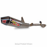 CRF250R 22-26 T6 PRO SYSTEM | Ti Silencer, Carbon End Cap, S/Less Tubing, MA Legal