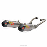 CRF250R 18-19 Ti6 DUAL PRO | Carbon End Cap, Full Titanium System, FIM/MA legal