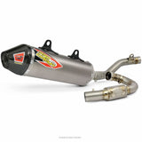 250SXF 13-15 FC250 14-15 Ti-6 | PRO System Carbon End Cap, Full Titanium, FIM legal $#$