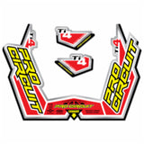 TI-4 GP REPLACEMENT DECAL KIT | SUITS TI-4 GP SYSTEM 09> (TITANIUM)
