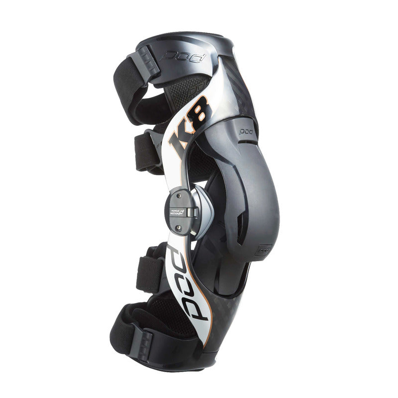 K8 2.0 KNEE BRACE (RT) | CARBON/SILVER X-LARGE RIGHT