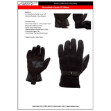 RSGS2273 SHOREDITCH CLASSIC CE GLOVE BLACK (10)
