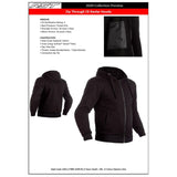 RSHK2422 ZIP THROUGH KEVLAR HOODY BLACK (10)