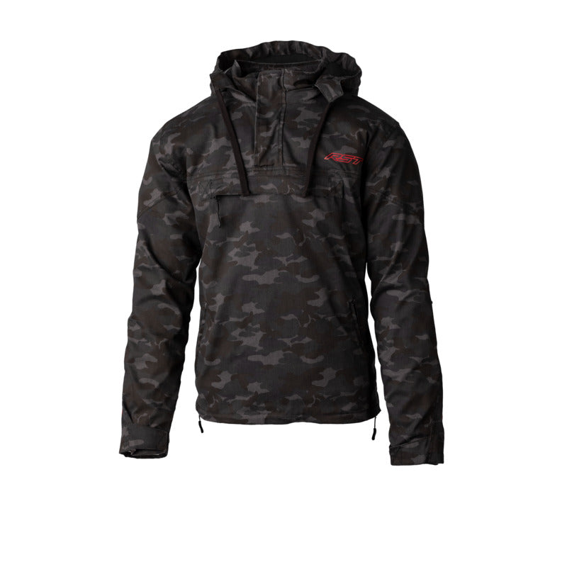 RSHK3004 LOADOUT 1/4 ZIP CE KEVLAR HOODY NAVY CAMO (77)