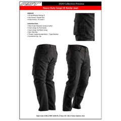RSJK2140 HEAVY DUTY CARGO CE KEVLAR JN SLATE (88)