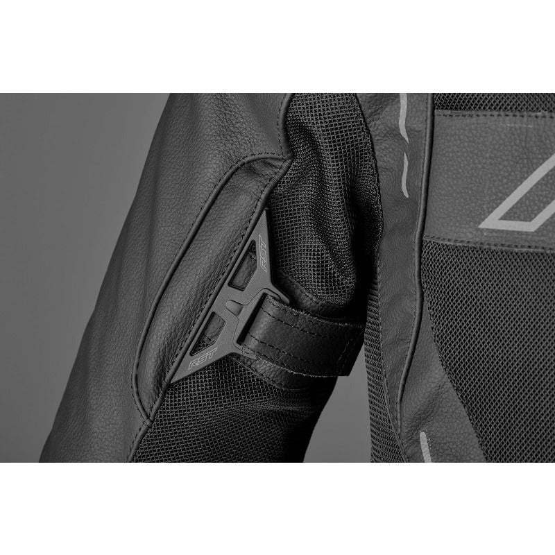 RSJL3465 S-1 VENTED LEATHER / MESH JACKET BLACK (10)