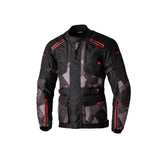 RSJT2979 ENDURANCE CE WATERPROOF JACKET BLACK CAMO-RED (30)