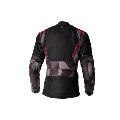 RSJT2979 Endurance CE Waterproof Jacket Black Camo-Red (30)