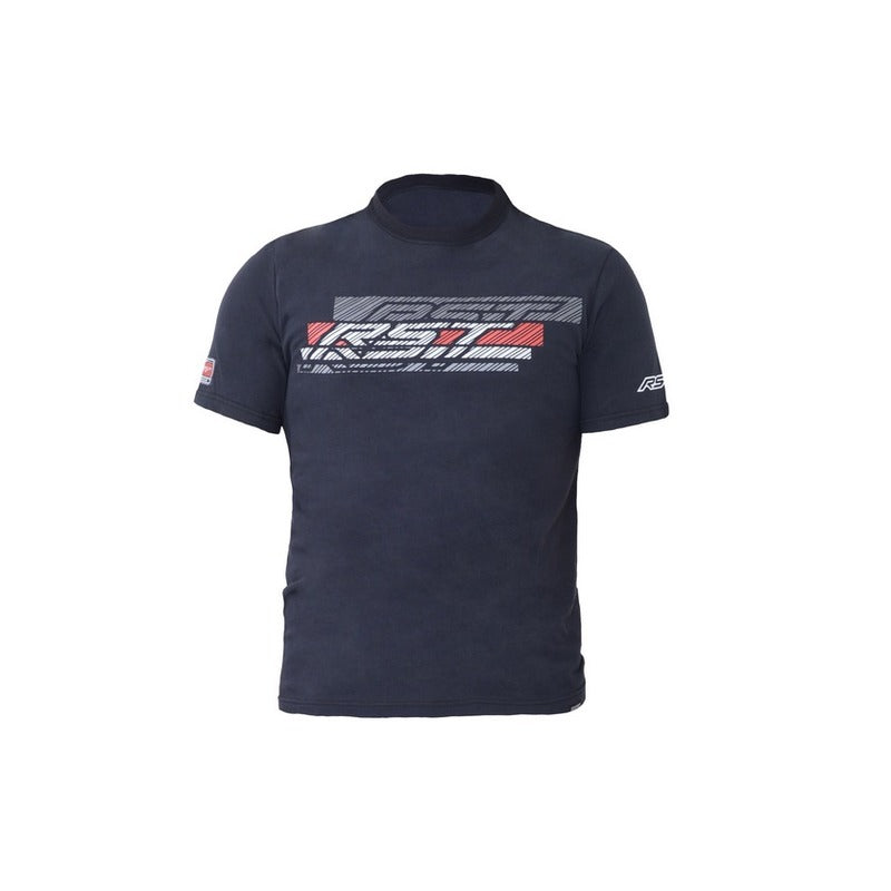RSTS0158 RST SPEED LINES TEE BLACK/RED (13)