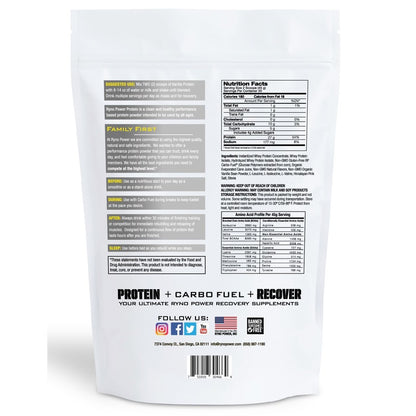 RYPP RYNO POWER - PROTEIN POWDER VANILLA