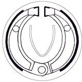 SBS 2043 BRAKE SHOES | WITH SPRINGS