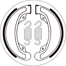 SBS 2058 BRAKE SHOES | WITH SPRINGS