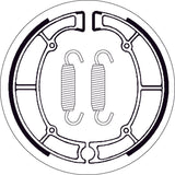SBS 2060 BRAKE SHOES | WITH SPRINGS