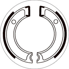 SBS 2112 BRAKE SHOES | WITH SPRINGS