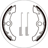 SBS 2178 BRAKE SHOES | WITH SPRINGS