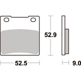 SBS556RQ REAR PADS | CARBON TECH RACE