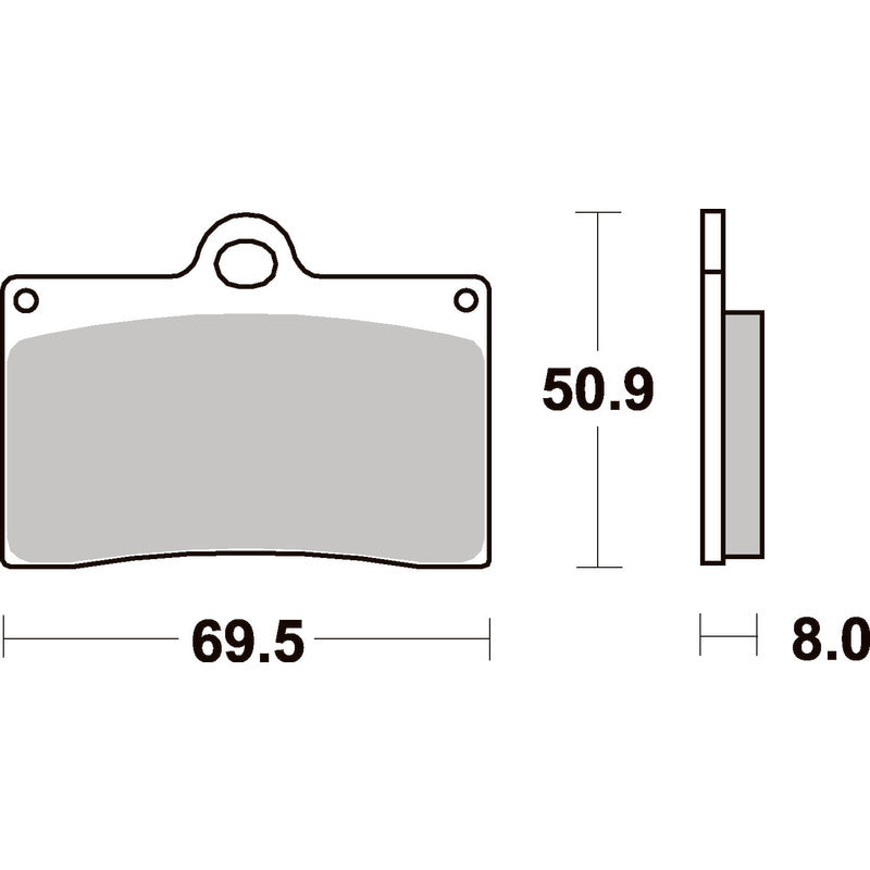 SBS 566HF FRONT/REAR PADS | CERAMIC STREET
