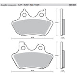 SBS 826H.HS FRONT PADS | SINTER STREET AMERICAN V-TWIN