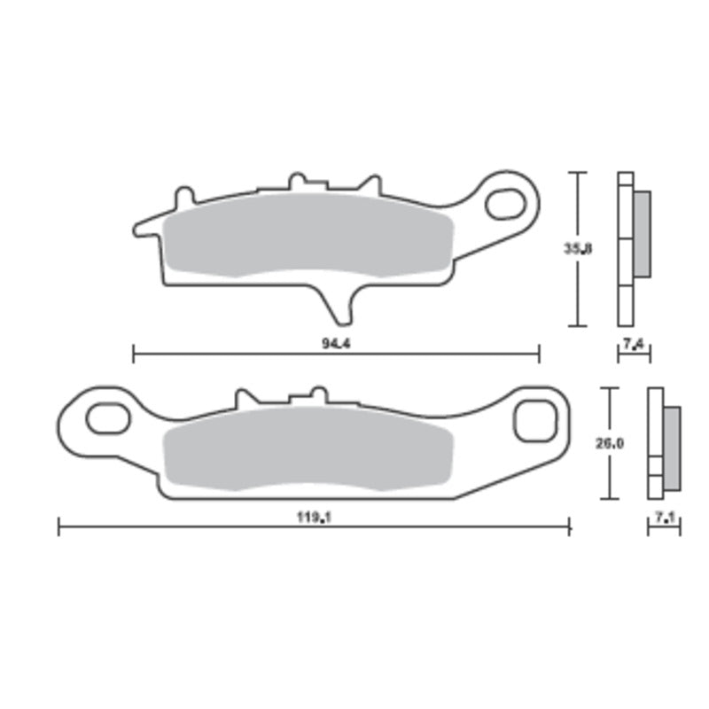 SBS 901HS Front Pads | Sinter Street