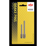 SBS CALIPER PIN SET PAIR F&amp;R | KAW/SUZ | 4509 + 4505