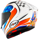 SUK6T10018 TRACK-1 E06 HELMET | BAYLISS REPLICA WHITE