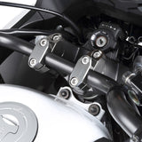 ZETA BAR CLAMP KIT RISE &amp; O'SET | 7/8 MOUNT | 7/8 BAR | OS:20mm / H:26mm | Ti Colour