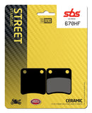 SBS FRICTION - Ceramic Front Brake Pads (SBS 115) - 670HF-
