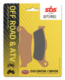 SBS FRICTION - Racing Sinter Front / Rear Off Road Brake Pads (SBS 151) - 671RSI-