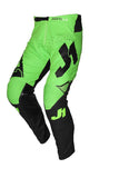 JUST1 J-FLEX MX PANTS ARIA BLK/FLUO GRN 32