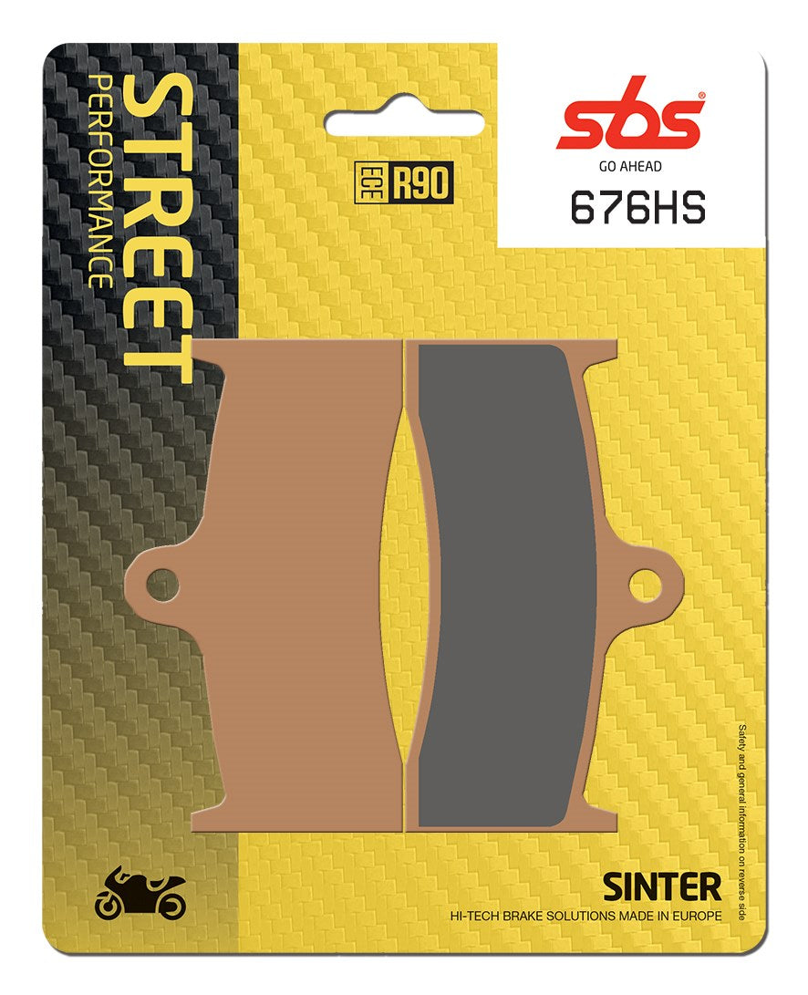 SBS FRICTION - Sinter Front Brake Pads - 676HS-