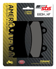 SBS FRICTION - Ceramic Front H-D Brake Pads - 683H.HF-