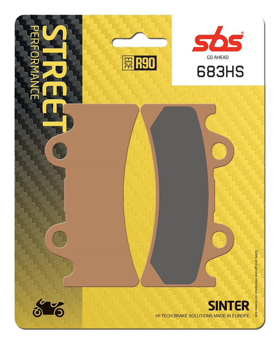 SBS FRICTION - Sinter Front Brake Pads - 683HS-