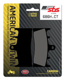 SBS FRICTION - Carbon Tech Front H-D Brake Pads - 686H.CT-
