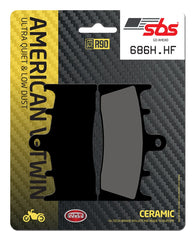SBS FRICTION - Ceramic Front H-D Brake Pads - 686H.HF-