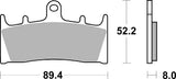 SBS FRICTION - Ceramic Front Brake Pads - 686HF-