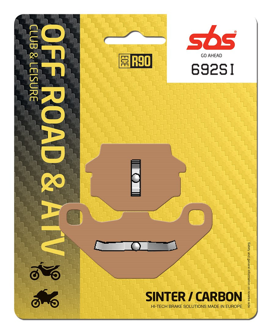 SBS FRICTION - Sinter Off Road Rear Brake Pads - 692SI-