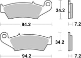 SBS FRICTION - Ceramic Front Brake Pads - 694HF-