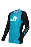 JUST1 J-FLEX YOUTH MX JERSEY ARIA BLU/WHT YM